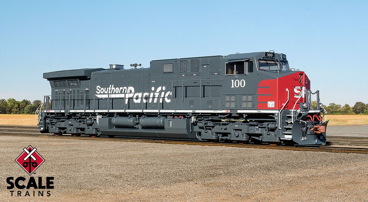 ScaleTrains 38476 HO Scale GE AC4400CW Diesel Southern Pacific SP 100