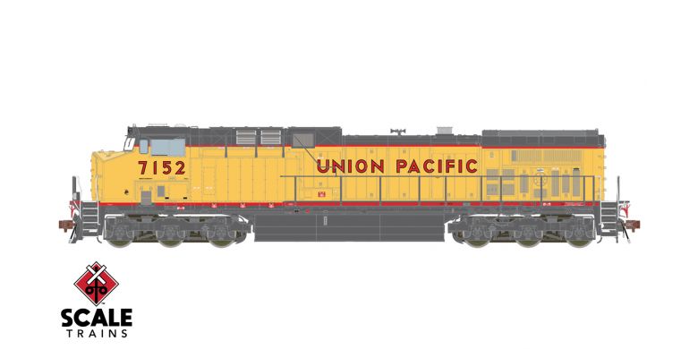 ScaleTrains 38496 HO Scale GE AC4400CW Diesel Union Pacific UP 7152