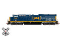 ScaleTrains Rivet 33191 HO Scale GE ET44AC Tier 4 GEVo Diesel CSX 3444 DCC LokSound