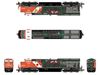 ScaleTrains Rivet 33645 N Scale GE ET44 Tier 4 Diesel "Veterans Commemorative" CN 3233