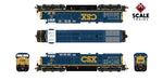 ScaleTrains Rivet 38461 HO Scale GE AC4400CW Diesel CSX YN3 37 LokSound