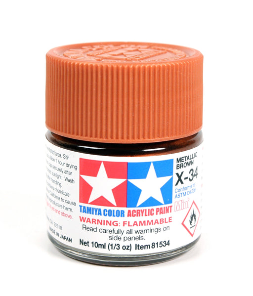 Tamiya Paint - X-32 Tamiya Paint - X-32 Titanium Silver Mini Acrylic Gloss  Finish 