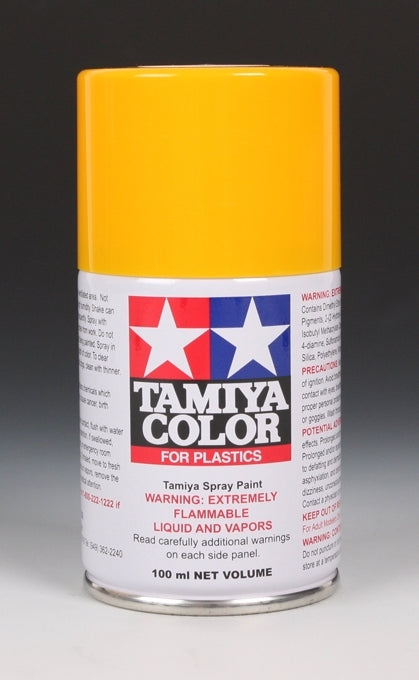 Tamiya 85034 TS-34 Camel Yellow Lacquer Spray Paint 100ml