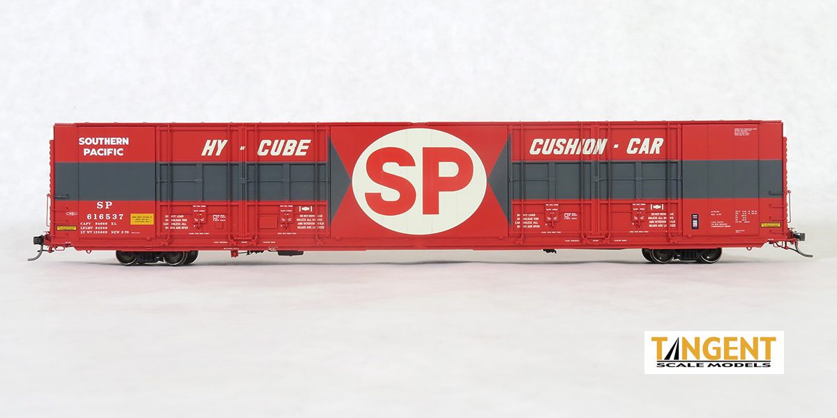 Tangent Scale Models 25520-06 HO Scale 86' Quad Door B-70-54 Boxcar Southern Pacific SP 616542