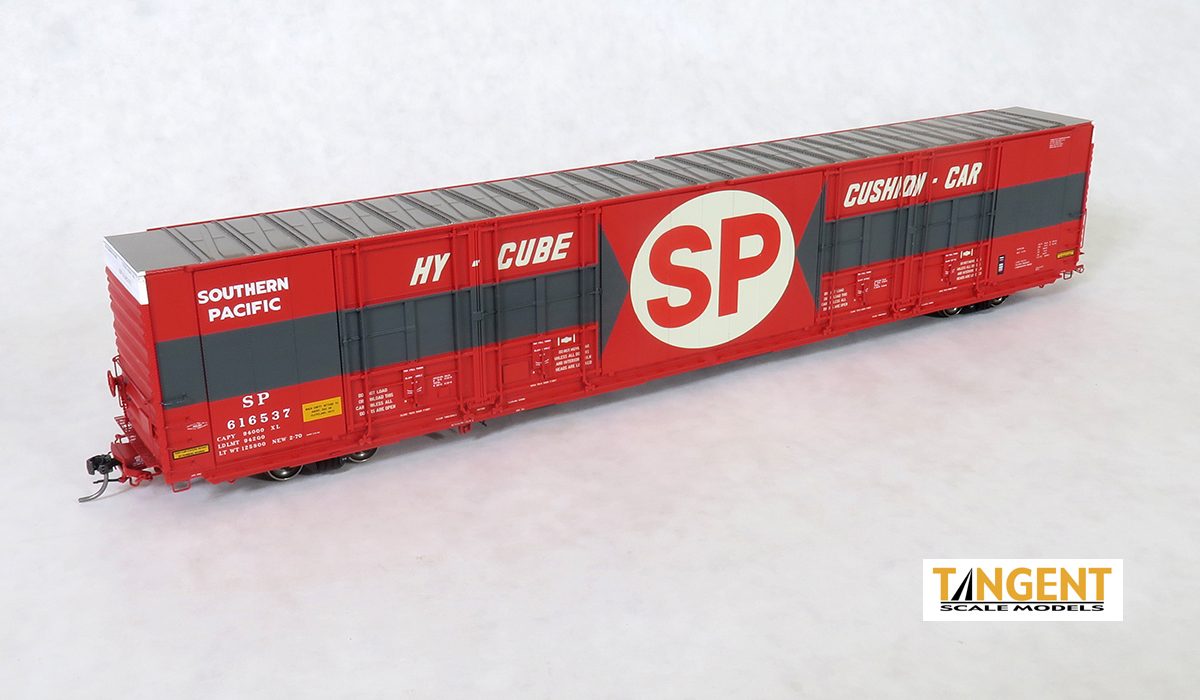 Tangent Scale Models 25520-06 HO Scale 86' Quad Door B-70-54 Boxcar Southern Pacific SP 616542