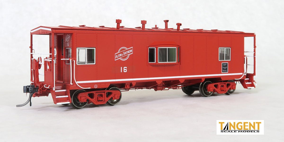 Tangent Scale Models 60115-01 NYC Despatch Shops Bay Window Caboose Alton &  Southern ALS 16