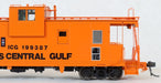 Tangent Scale Models 60211 IC Centralia Steel Wide Vision Caboose Illinois Central Gulf "1974 +"ICG