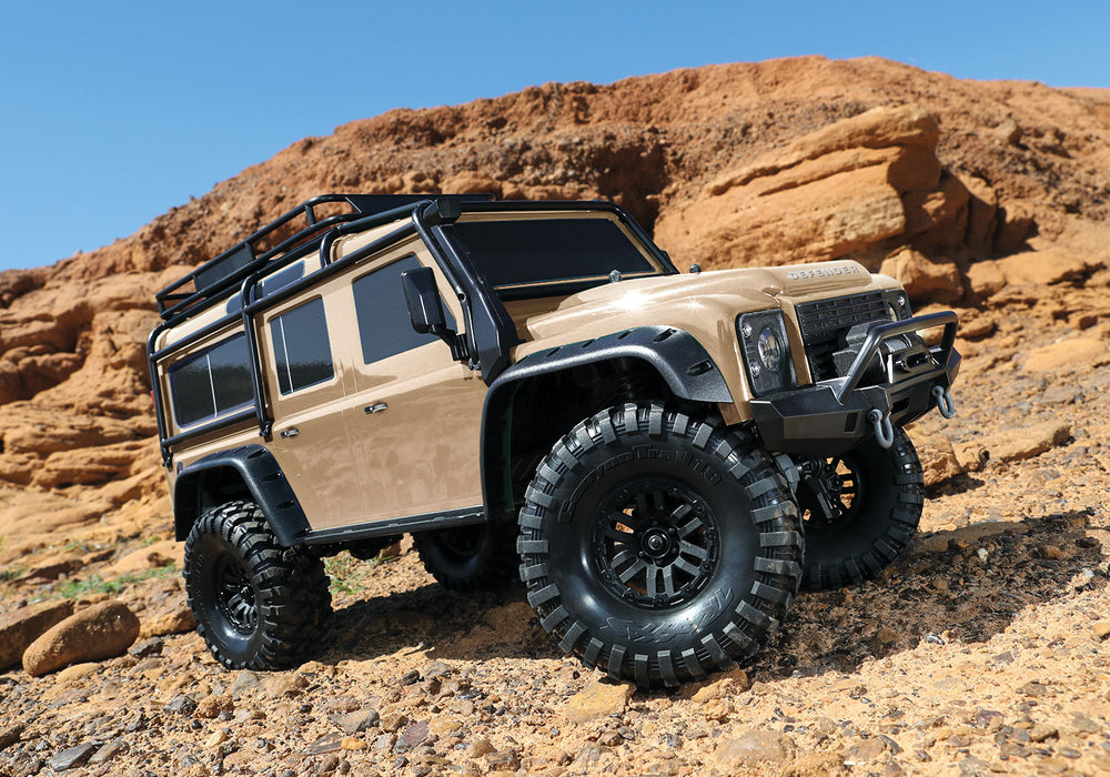 Traxxas 82056-4 TRX-4 Land Rover Defender 1/10 Scale RTR 4WD Crawler Sand