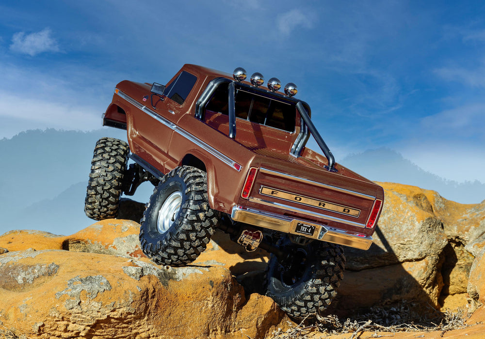 Traxxas 92046-4 TRX-4 Black RTR High Trail 1979 Ford F-150 Ranger XLT Trail Crawler