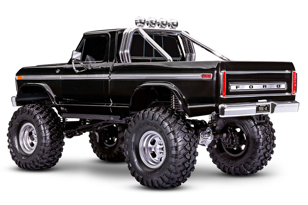 Traxxas 92046-4 TRX-4 Black RTR High Trail 1979 Ford F-150 Ranger XLT Trail Crawler