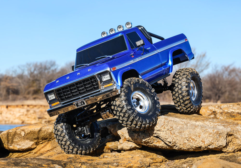 Traxxas 92046-4 TRX-4 Blue RTR High Trail 1979 Ford F-150 Ranger XLT Trail Crawler