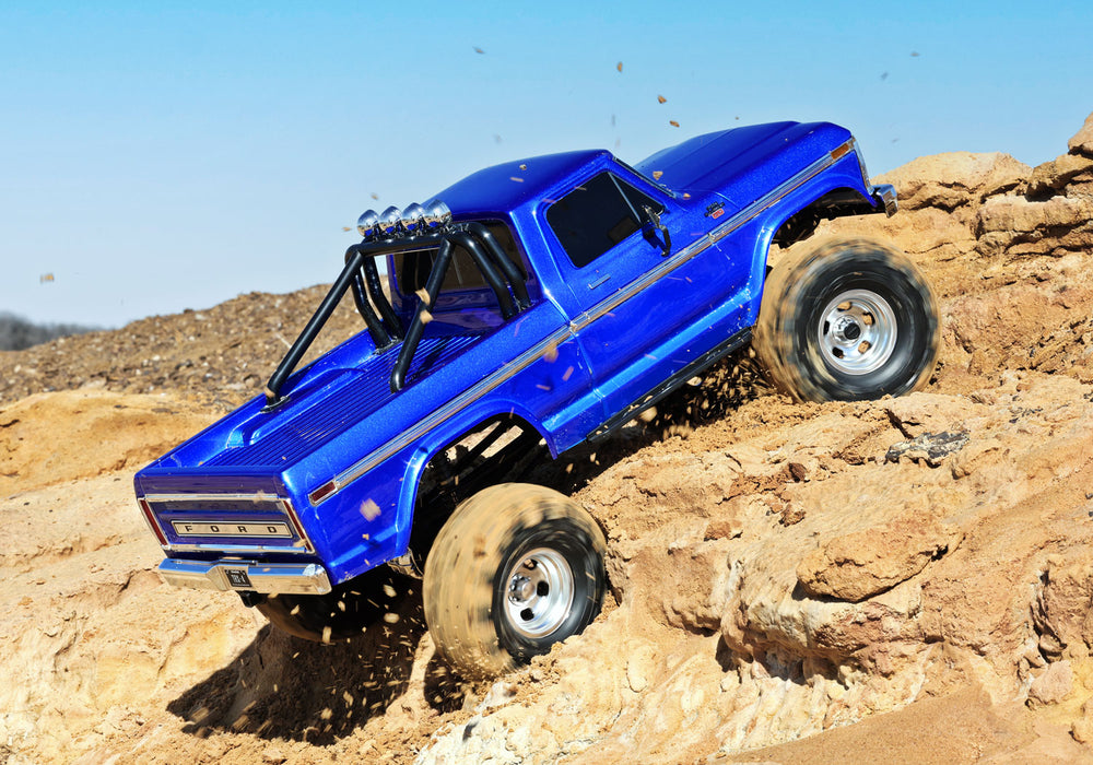 Traxxas 92046-4 TRX-4 Blue RTR High Trail 1979 Ford F-150 Ranger XLT Trail Crawler