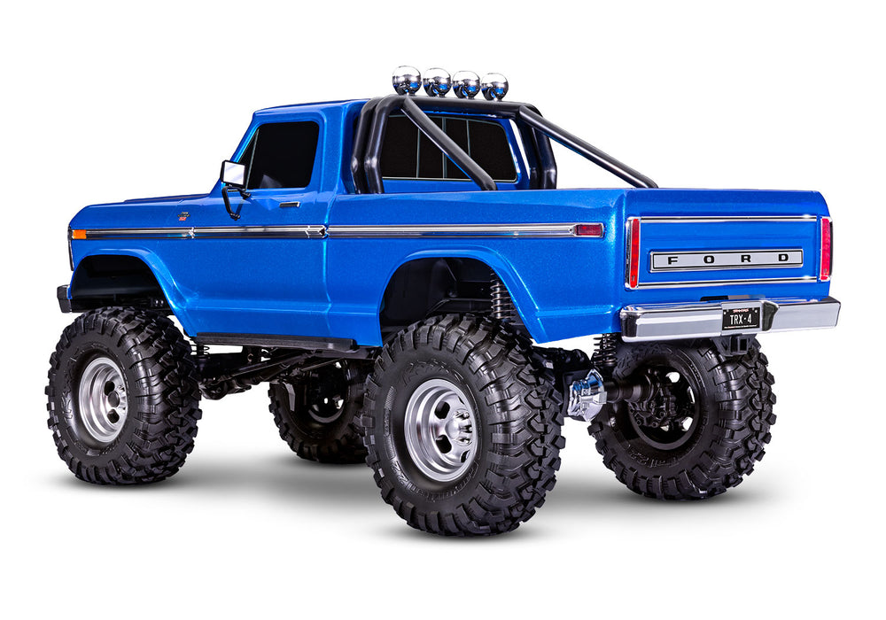 Traxxas 92046-4 TRX-4 Blue RTR High Trail 1979 Ford F-150 Ranger XLT Trail Crawler