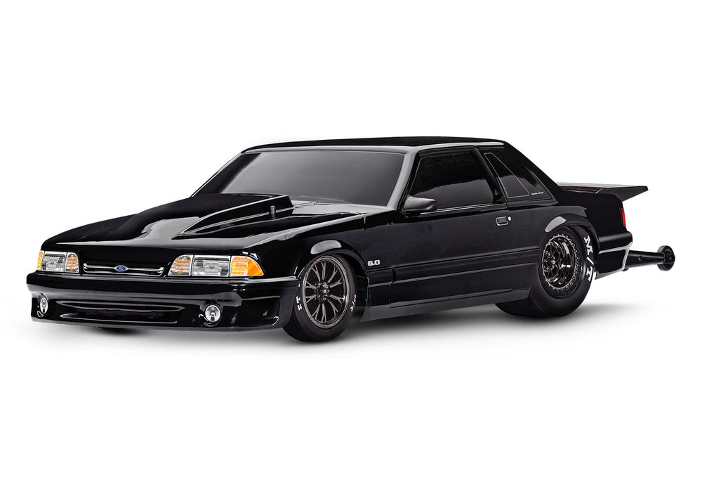 Traxxas 94046-4 Black Ford Mustang 5.0 1/10 Scale RTR Drag Slash