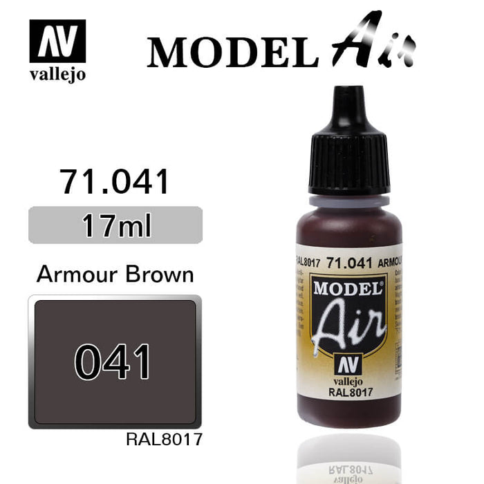 Vallejo 71.105 Model Air Acrylic Airbrush Paint Brown RLM2617ml Bottle —  White Rose Hobbies