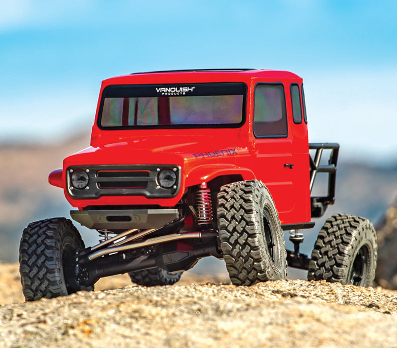 Vanquish VPS09011A VS4-10 Phoenix Portal RTR Rock Crawler Red