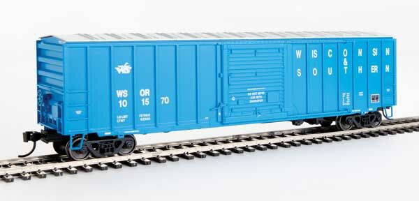 Walthers 910-1870 HO 50' ACF Boxcar Wisconsin & Southern WSOR 101570