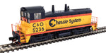 Walthers Mainline 910-10665 HO Scale EMD SW7 Phase II Switcher Chessie System C&O 5236