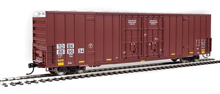 Walthers Mainline 910-3003 HO Scale 60' High Cube Box Car TTX TOBX 889 ...