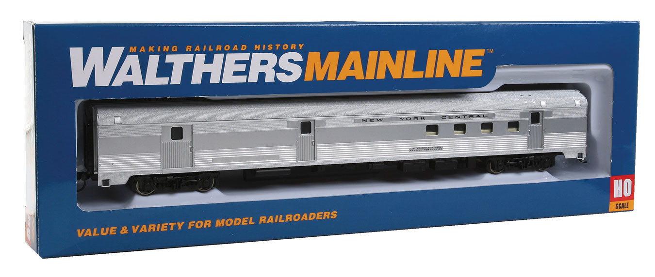 Walthers Mainline 910-30305 HO Scale 85' Budd RPO Car New York Central NYC