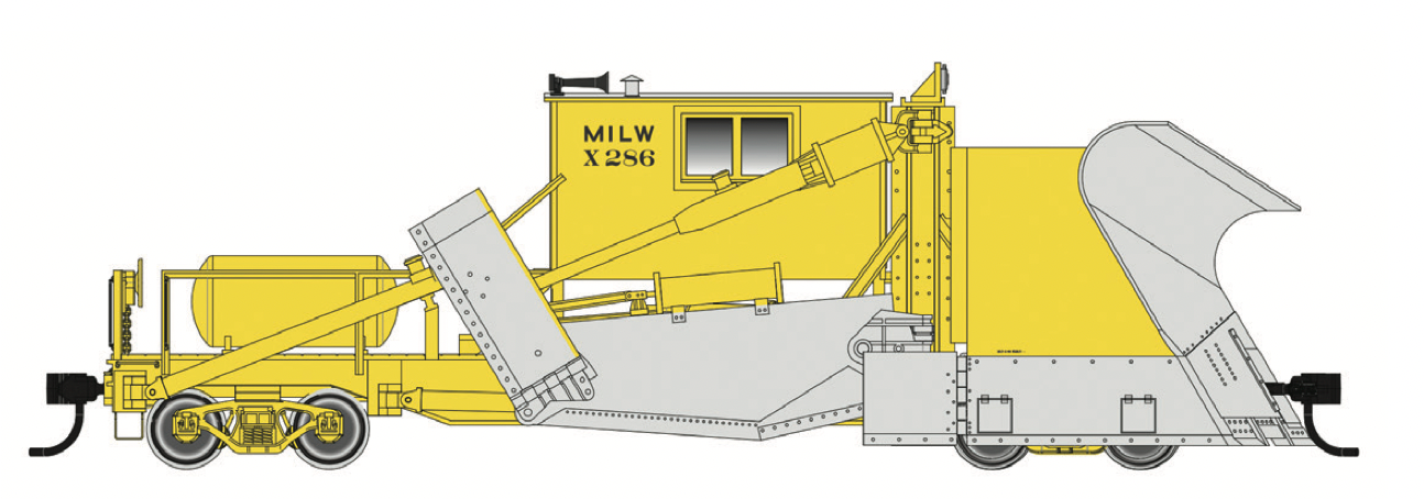 Walthers Proto 920-110129 Milwaukee Road MILW X-286