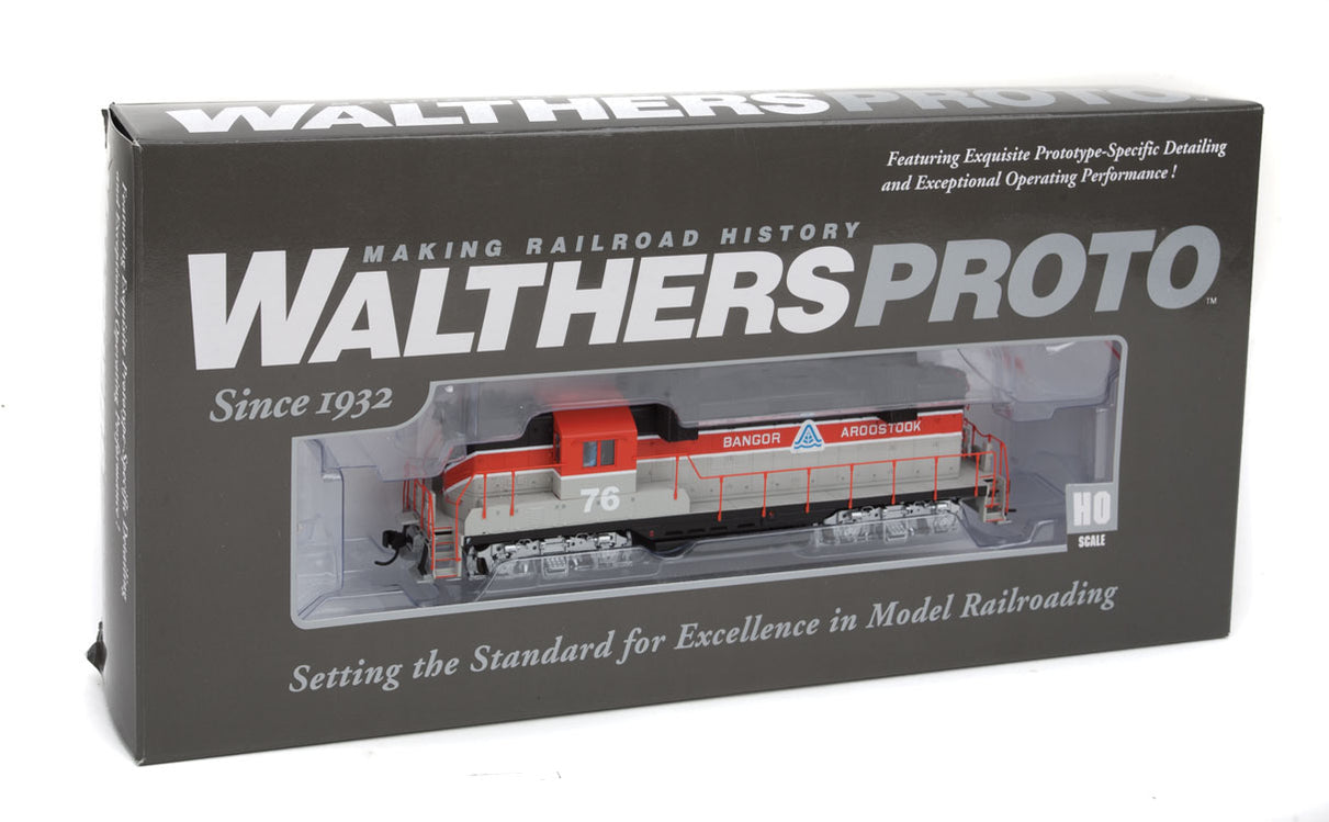 Walthers Proto 920-40872 HO Scale EMD GP9 Bangor And Aroostook BAR 76 ...