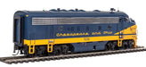 Walthers Proto 920-40915 HO Scale EMD F7 Diesel C&O 7044 DCC Sound - USED