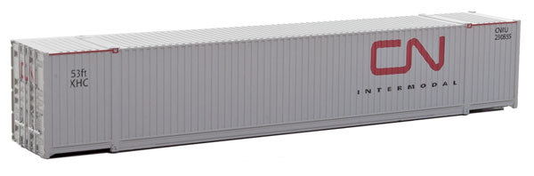 Walthers SceneMaster 949-8513 HO Scale 53' Singamas Corrugated Side Container Canadian National