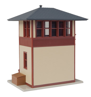 Walthers Trainline 931-810 HO Scale Trackside Signal Tower Assembled Building