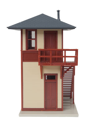 Walthers Trainline 931-810 HO Scale Trackside Signal Tower Assembled Building