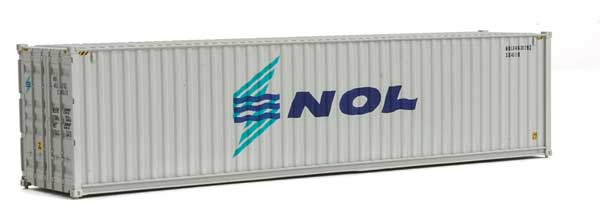 Walthers SceneMaster 949-8271 40' High Cube Corrugated Side Intermodal Container NOL