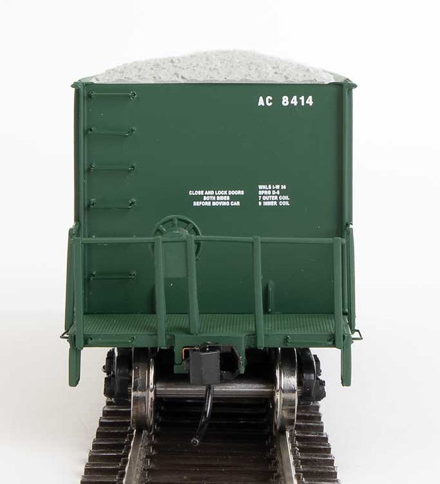 Walthers Proto 920-106014 HO Scale 40' Ortner 100 Ton Aggregate Hopper Algoma Central AC 8414