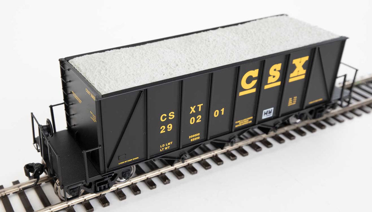 Walthers Proto 920-106019 HO Scale 40' Ortner 100 Ton Aggregate Hopper CSX 290201