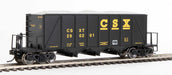 Walthers Proto 920-106019 HO Scale 40' Ortner 100 Ton Aggregate Hopper CSX 290201