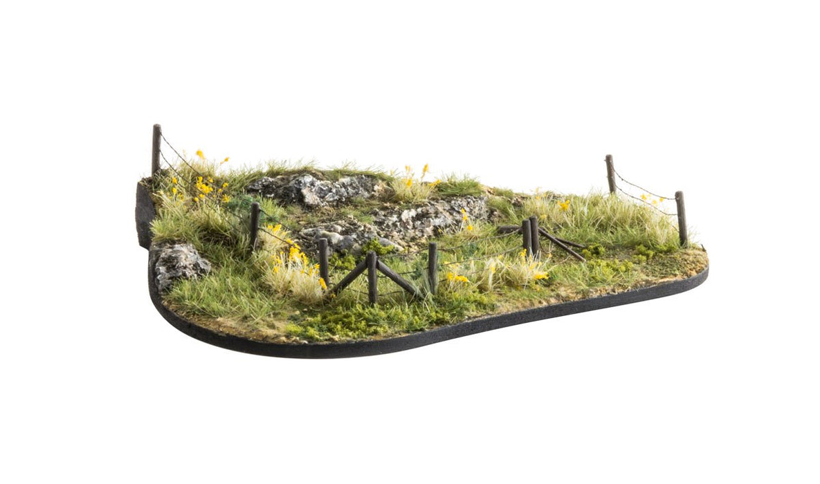 Woodland A2980 HO Scale Barbed Wire Fence Kit