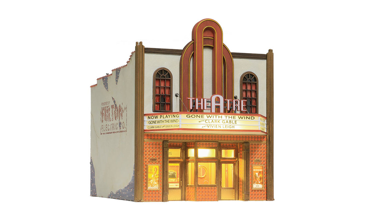 Woodland Scenics BR5854 O Scale Built Up Structure - Theater