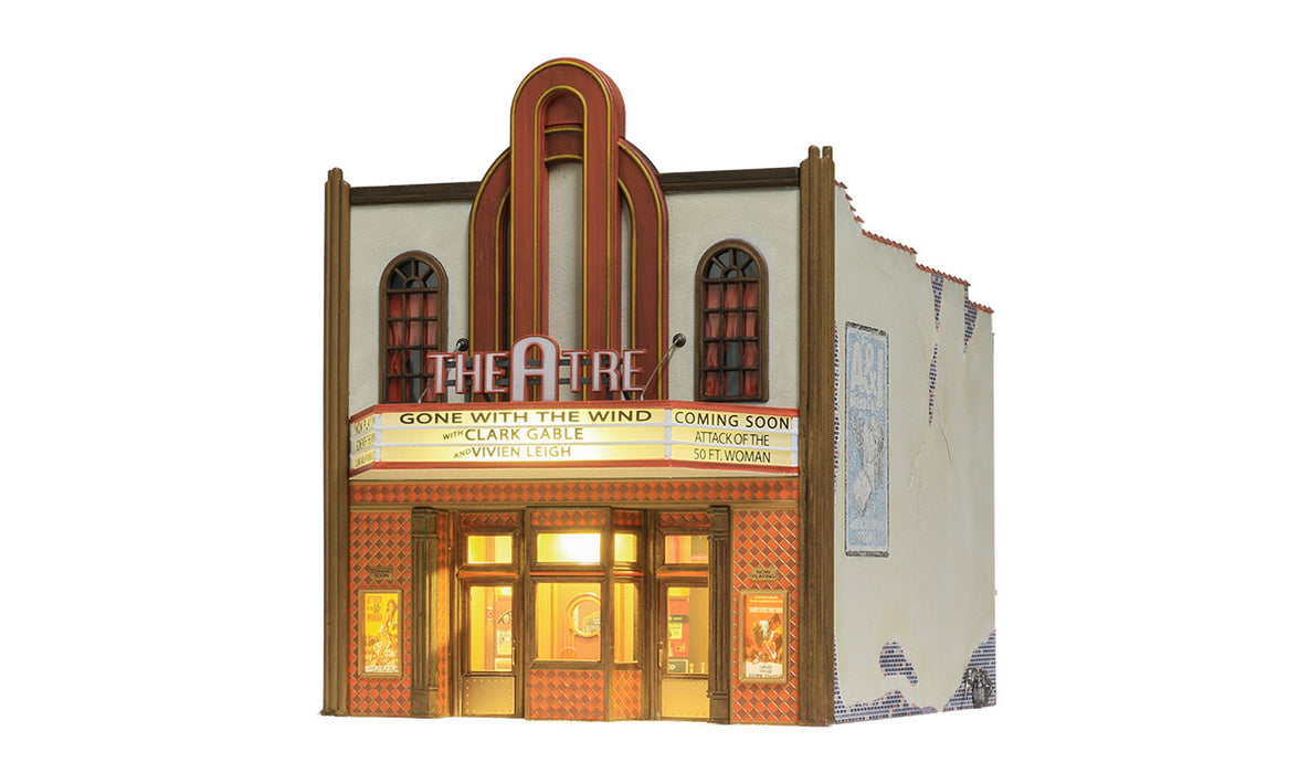 Woodland Scenics BR5854 O Scale Built Up Structure - Theater